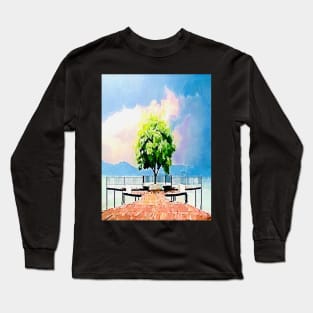 tree landscape Long Sleeve T-Shirt